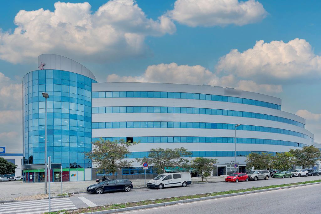 Exterior view of Garage for sale in  Sevilla Capital