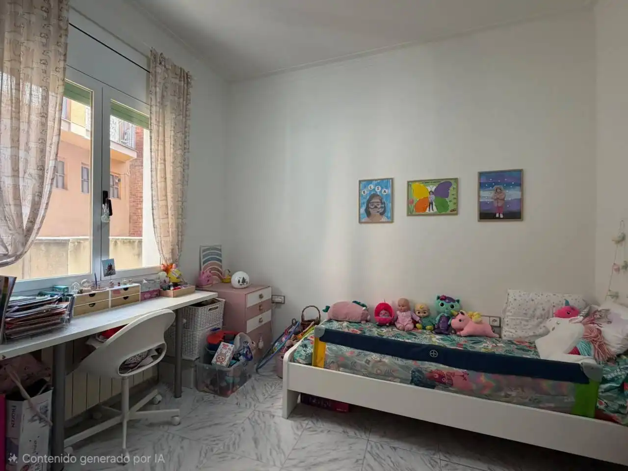 Schlafzimmer von Wohnung zum Verkauf in Terrassa mit Klimaanlage und Heizung