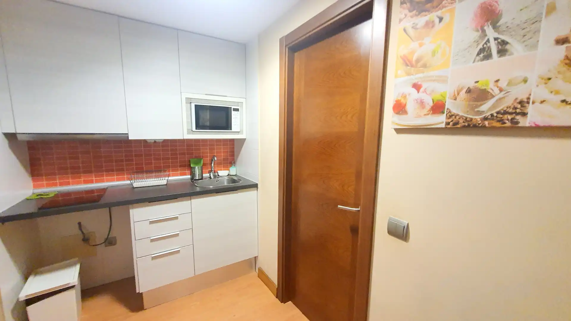 Cocina de Dúplex de alquiler en Barcelona con Aire acondicionado, Calefacción y Terraza