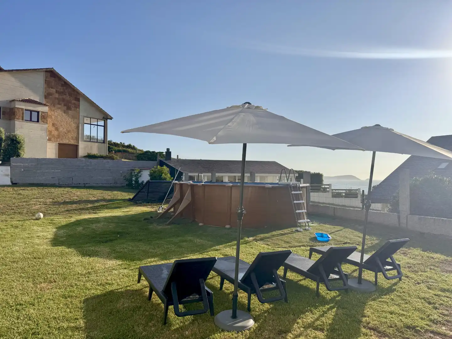 Terraza de Casa o chalet en venta en Sanxenxo con Calefacción, Jardín privado y Terraza