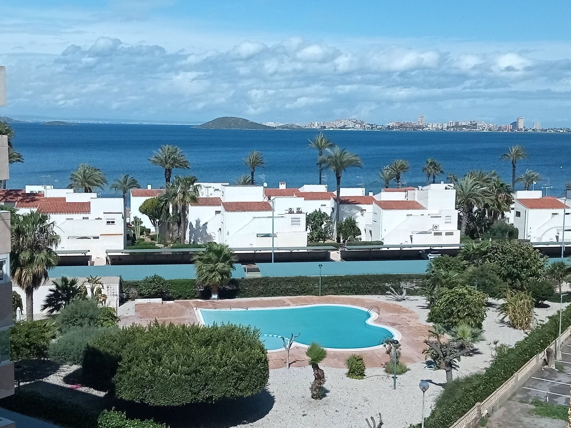 Piscina de Apartament en venda en Cartagena amb Aire condicionat, Moblat i Piscina comunitària