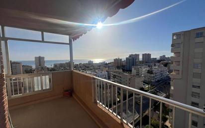 Exterior view of Flat for sale in El Campello  with Private garden, Parquet flooring and Terrace