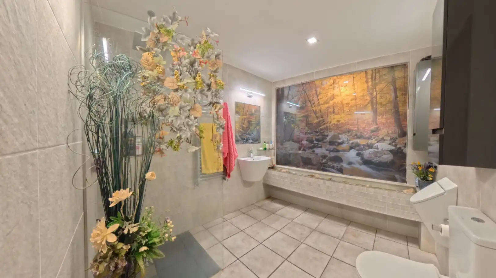 Baño de Casa o chalet en venta en Hermandad de Campoo de Suso con Terraza, Piscina y Amueblado