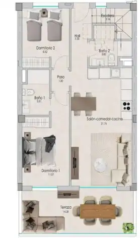 Apartament amb piscina en venda a Santa Pola ciudad, imagen 11
