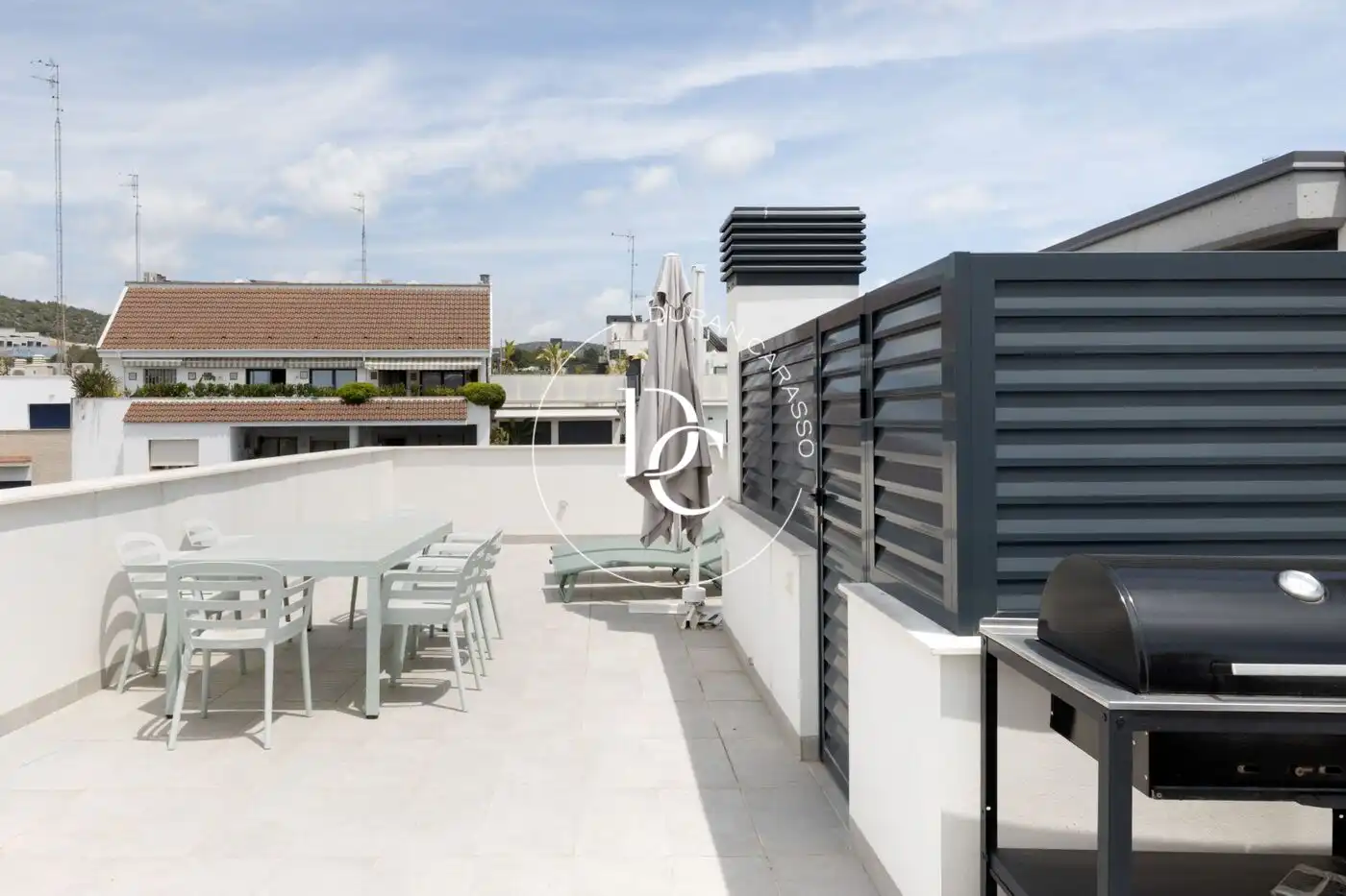 Terrasse von Maisonette zum Verkauf in Sitges mit Klimaanlage, Heizung und Terrasse