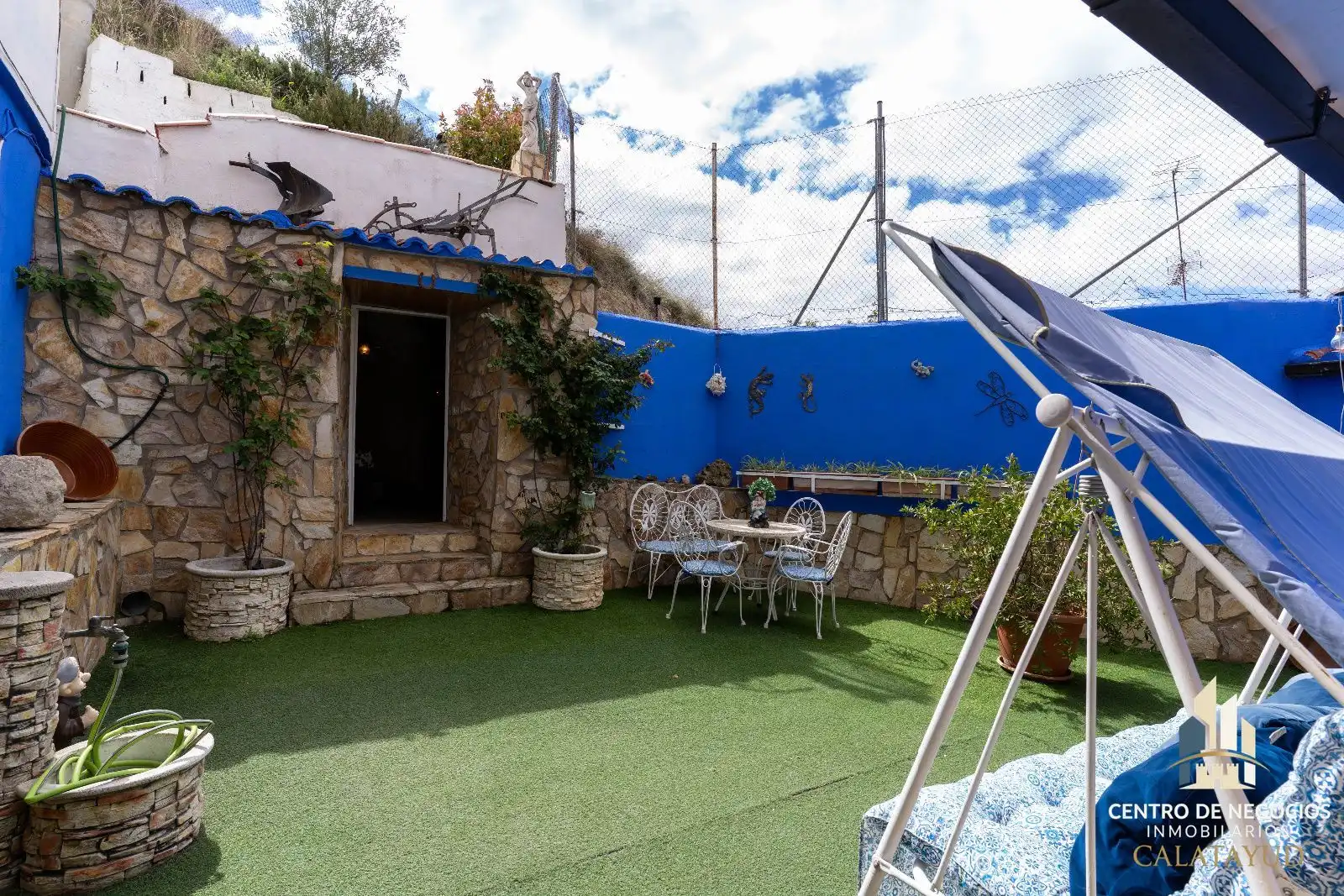 Terrassa de Casa o xalet en venda en Maluenda amb Aire condicionat, Calefacció i Jardí privat