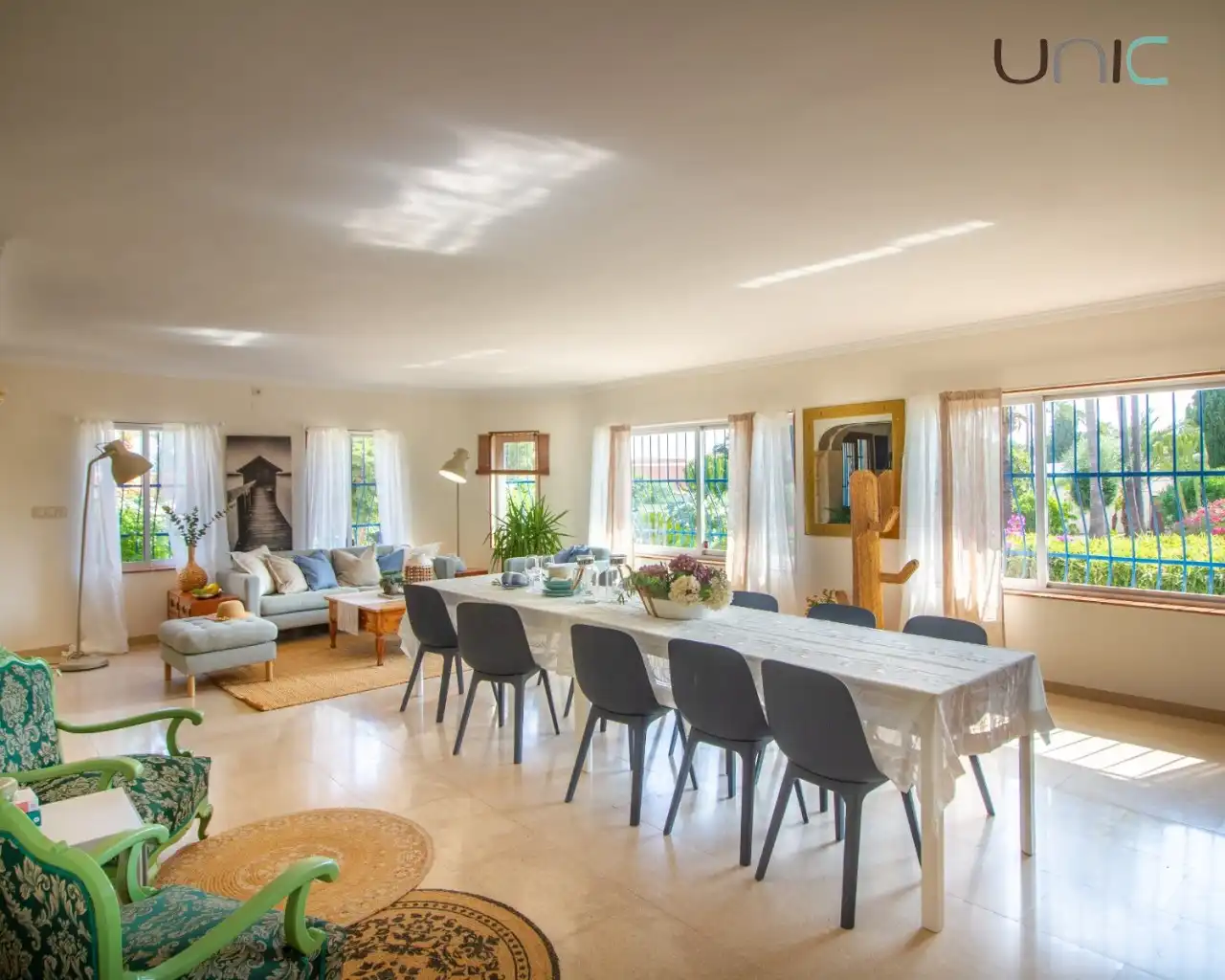 Dining room of Houses for sale in L'Alfàs del Pi  with Private garden, Terrace and Swimming Pool