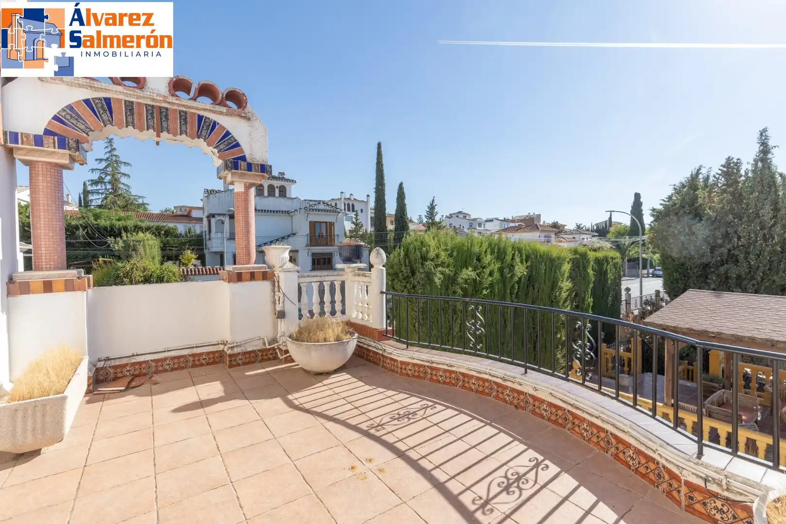 Terraza de Casa o chalet en venta en Altos de la Zubia