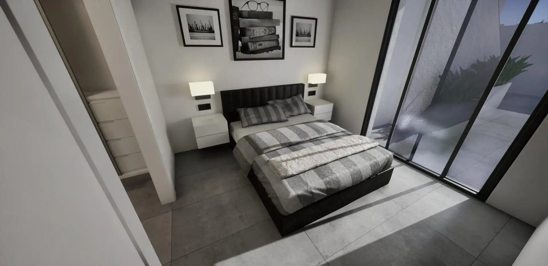 Bedroom of Houses for sale in Torre-Pacheco  with Air Conditioner, Private garden and Terrace