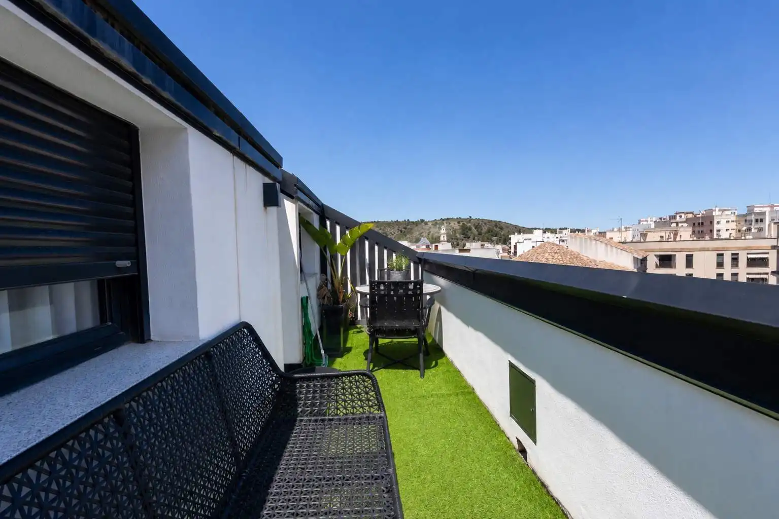 Terrasse von Dachboden zum Verkauf in Gandia mit Klimaanlage, Heizung und Terrasse