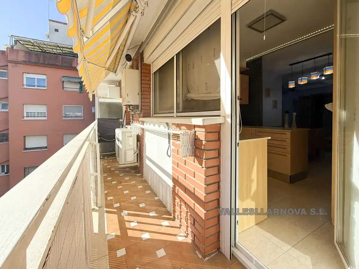 Terrasse von Wohnung zur Miete in Mollet del Vallès mit Klimaanlage, Heizung und Möbliert