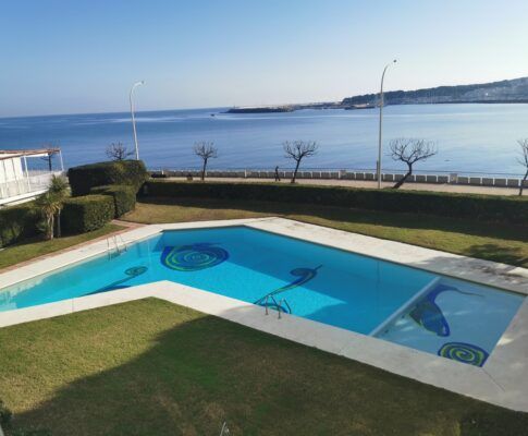 Swimming pool of Flat for sale in L'Escala  with Terrace, Storage room and Furnished