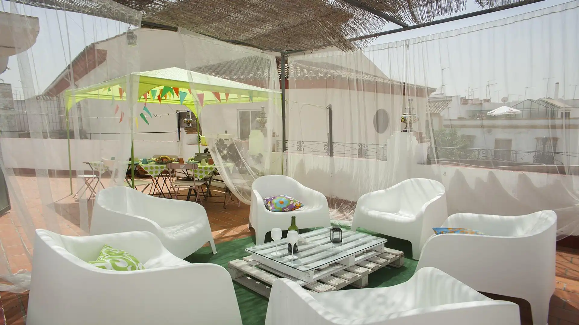Terrassa de Casa o xalet de lloguer en Sevilla amb Aire condicionat, Calefacció i Terrassa