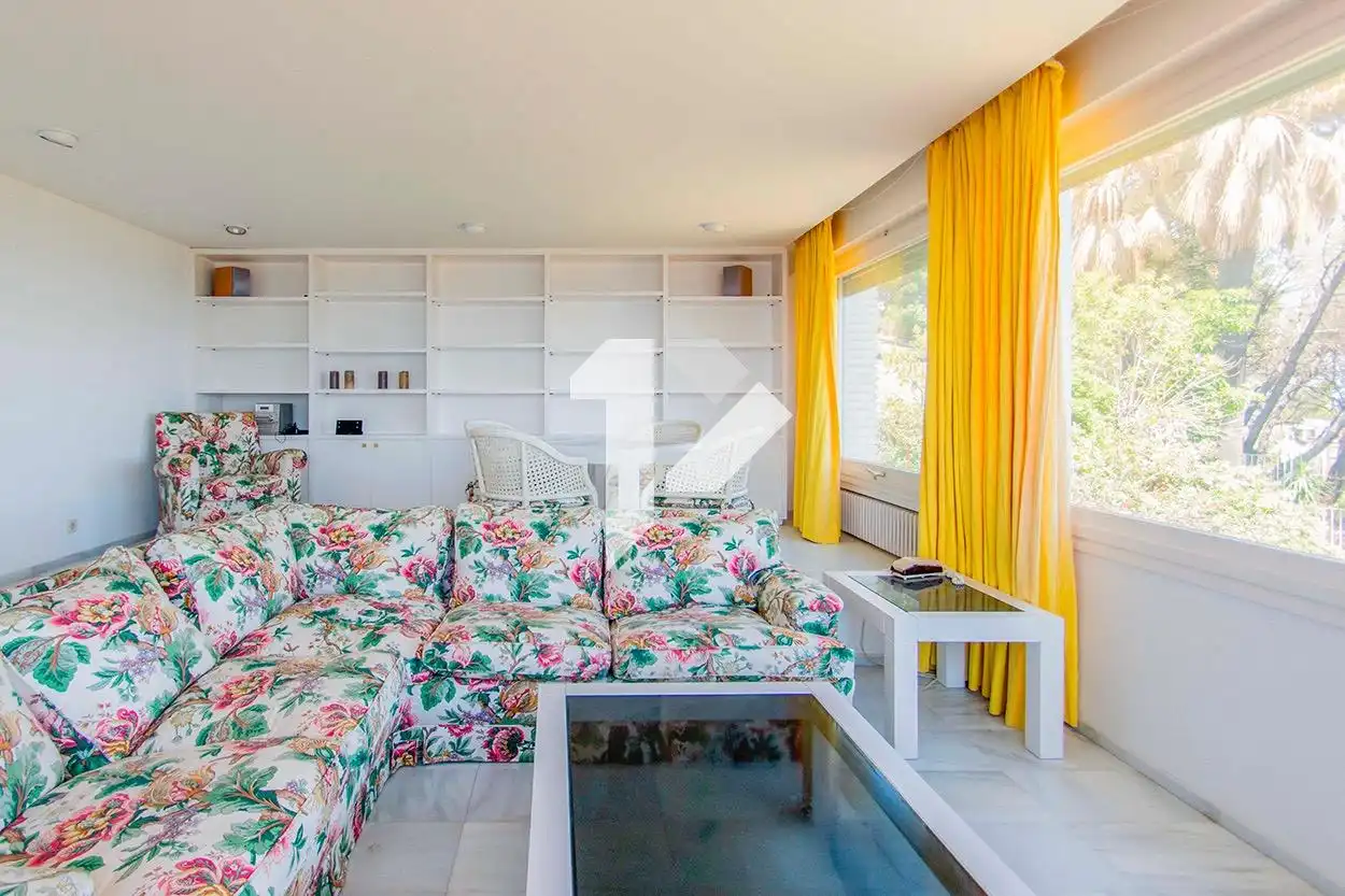 Living room of Houses for sale in Castelldefels  with Private garden, Terrace and Community pool