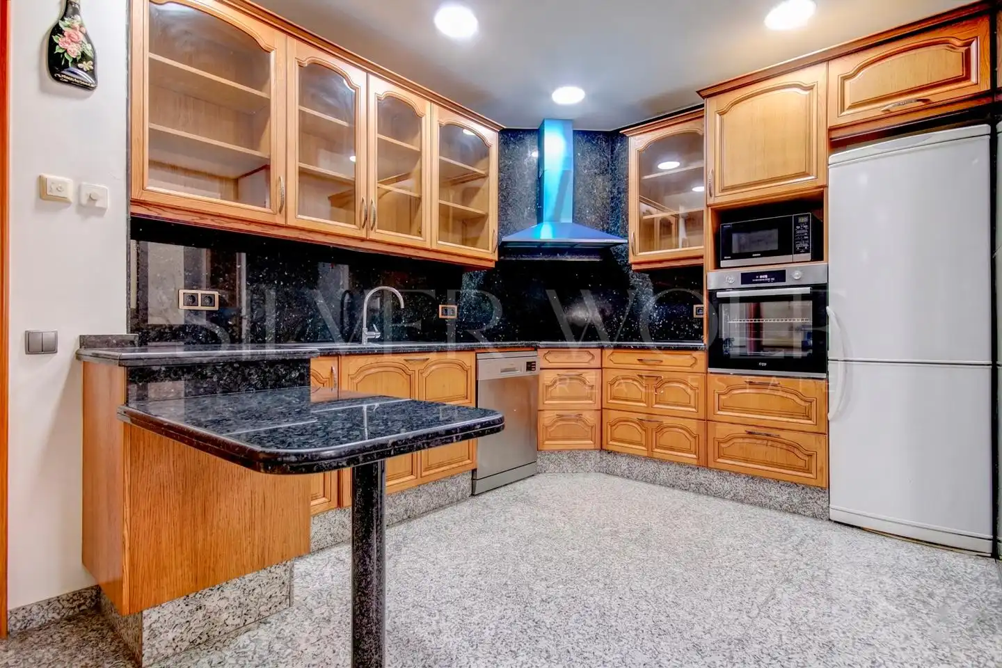 Kitchen of Houses for sale in Polinyà  with Air Conditioner, Heating and Private garden