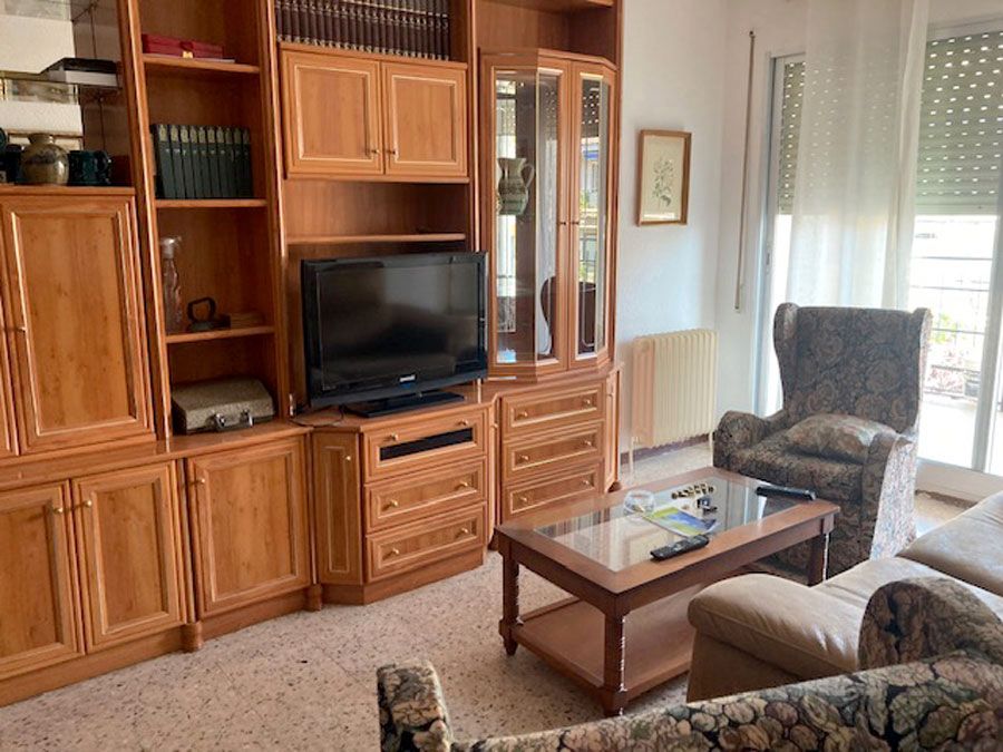 Living room of Flat for sale in Collado Villalba  with Heating, Terrace and Community pool