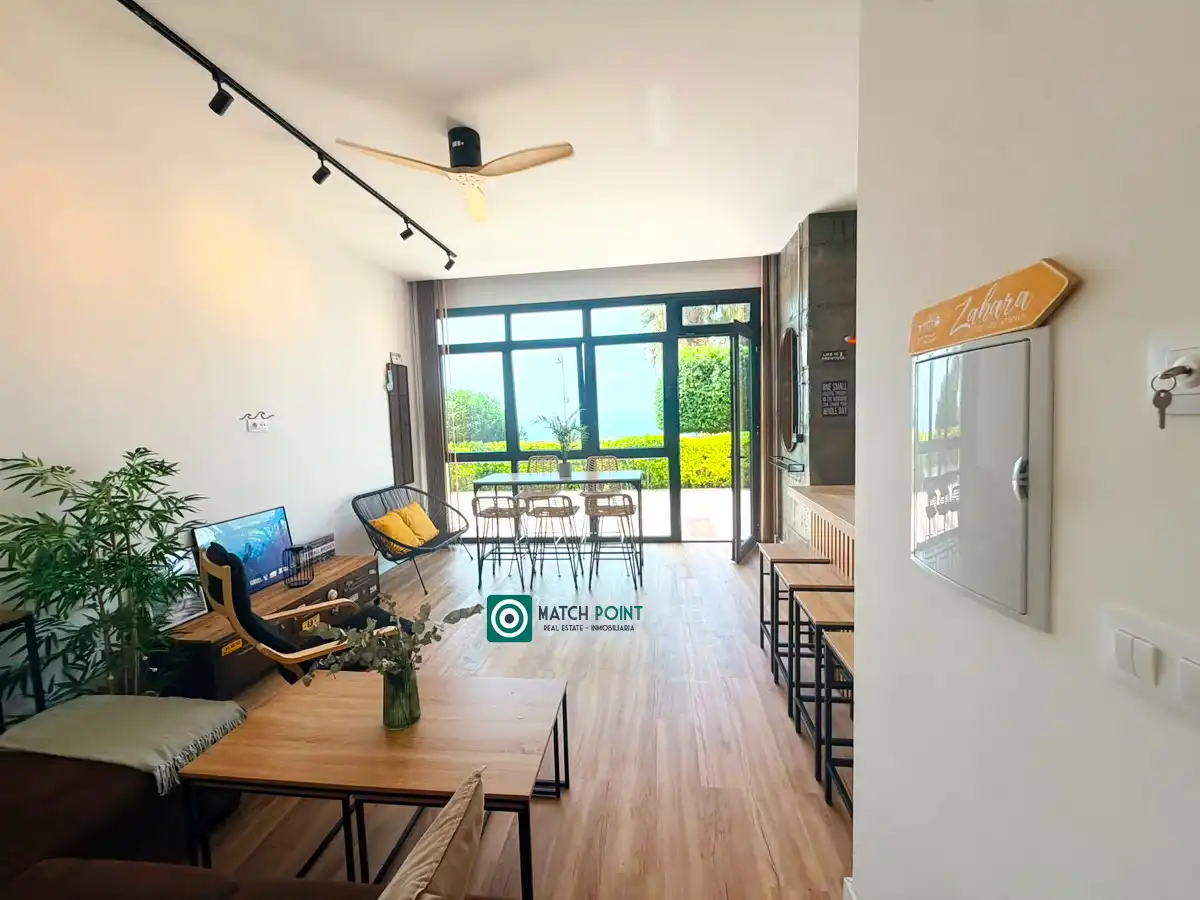 Living room of Ground floor for rent in Almuñécar  with Furnished