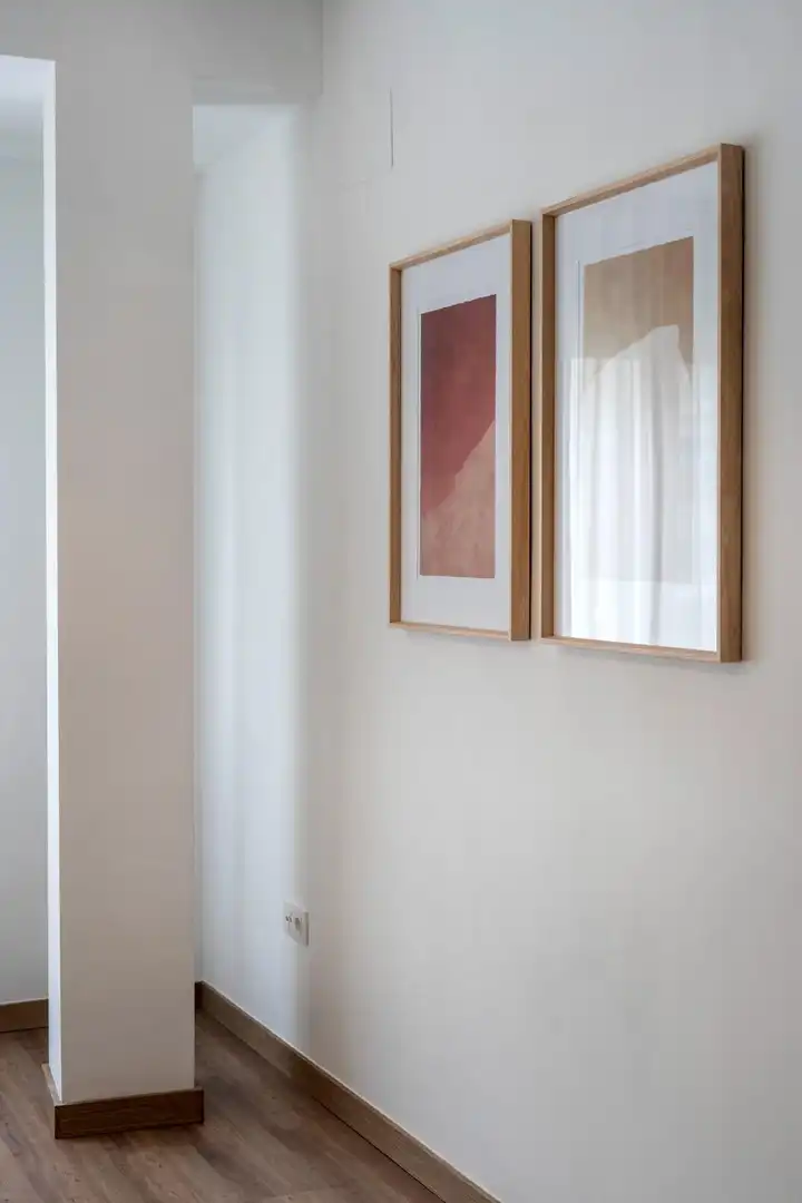 Bedroom of Flat for rent in Valencia  with Air Conditioner, Heating and Furnished