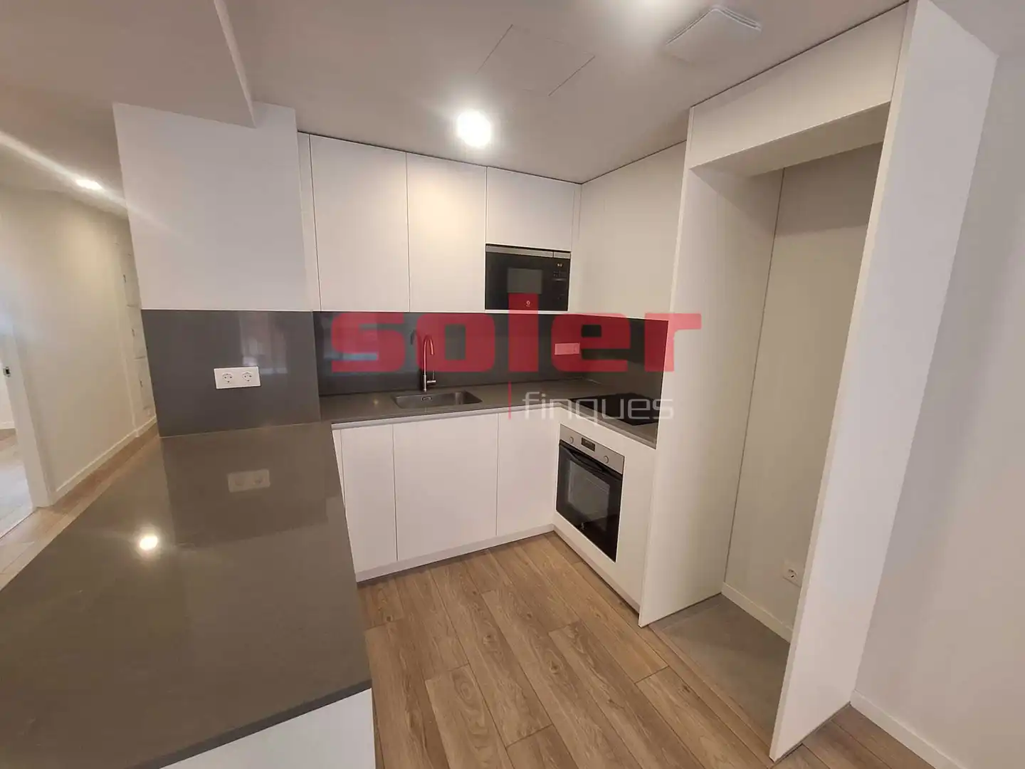 Küche von Wohnung zur Miete in Rubí mit Klimaanlage, Heizung und Terrasse