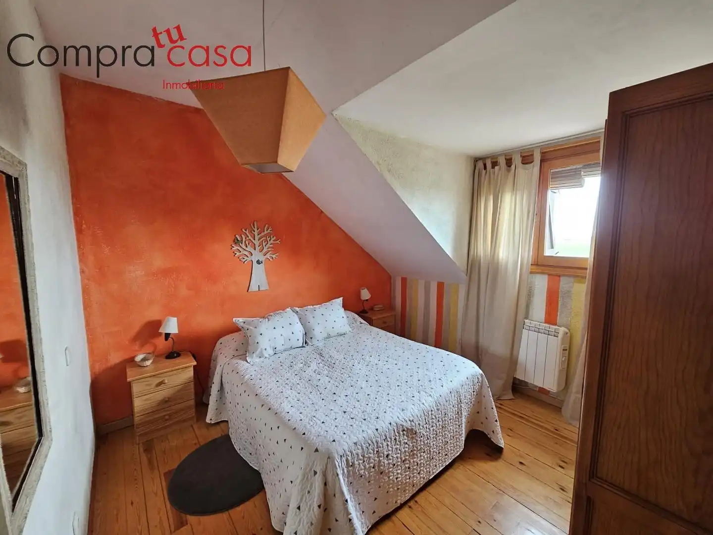 Habitación de Casa o chalet en venta en Valverde del Majano con Calefacción, Jardín privado y Terraza