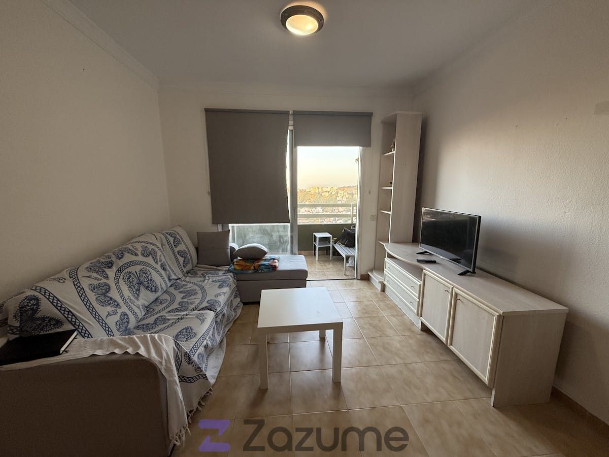 Living room of Flat for rent in Las Palmas de Gran Canaria  with Terrace, Furnished and Washing machine