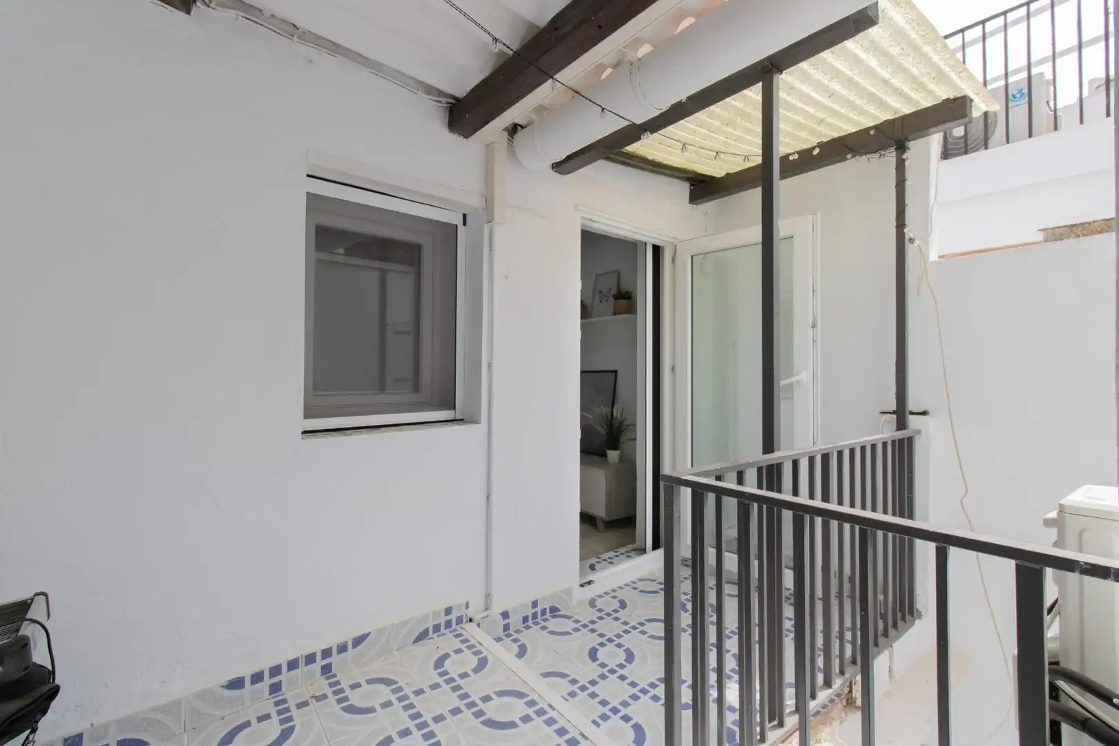 Terraza de Finca rústica en venta en Massamagrell con Aire acondicionado, Balcón y Alarma