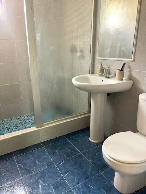 Bathroom of Houses for sale in Cella  with Heating, Parquet flooring and Terrace