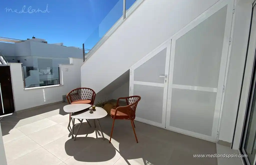 Terrassa de Apartament en venda en Pilar de la Horadada amb Aire condicionat, Calefacció i Terrassa