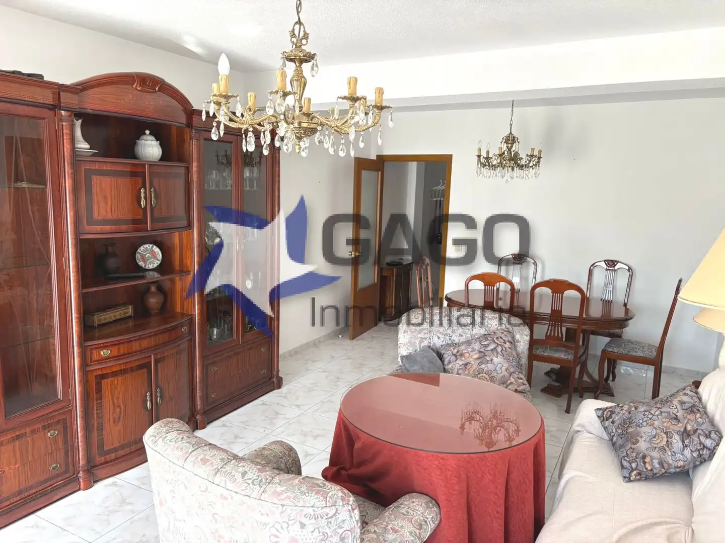 Living room of Flat for rent in Córdoba  with Air Conditioner, Heating and Furnished