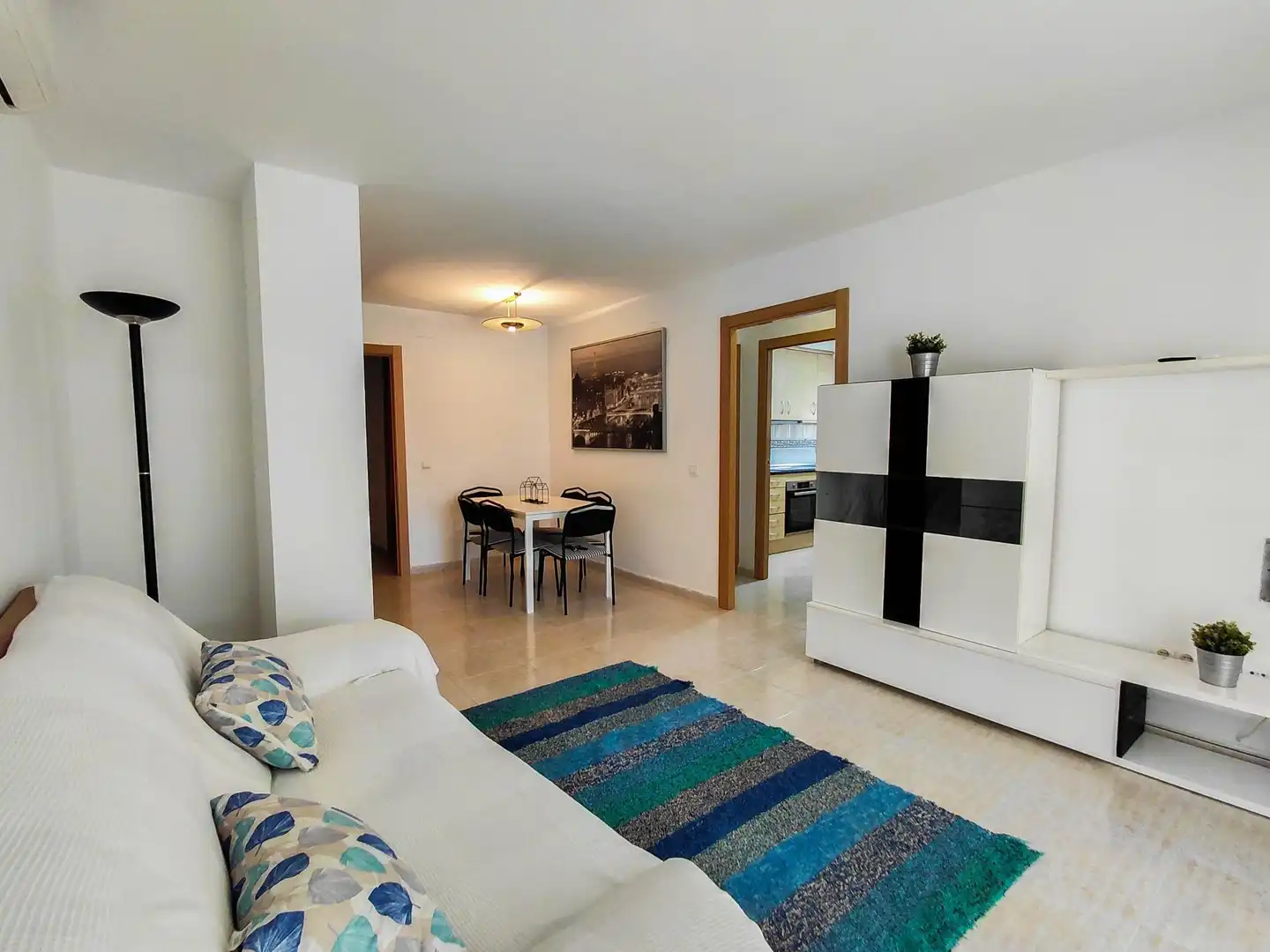 Living room of Flat for sale in Calafell  with Heating, Private garden and Terrace