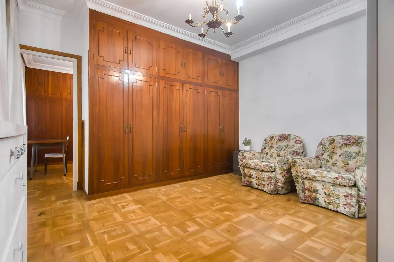 Bedroom of Flat for sale in  Pamplona / Iruña  with Heating, Storage room and Balcony