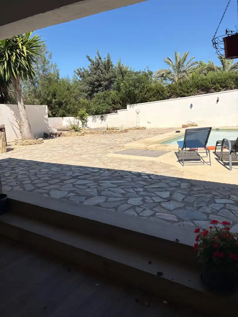 Terraza de Casa adosada en venta en Berja con Piscina y Amueblado