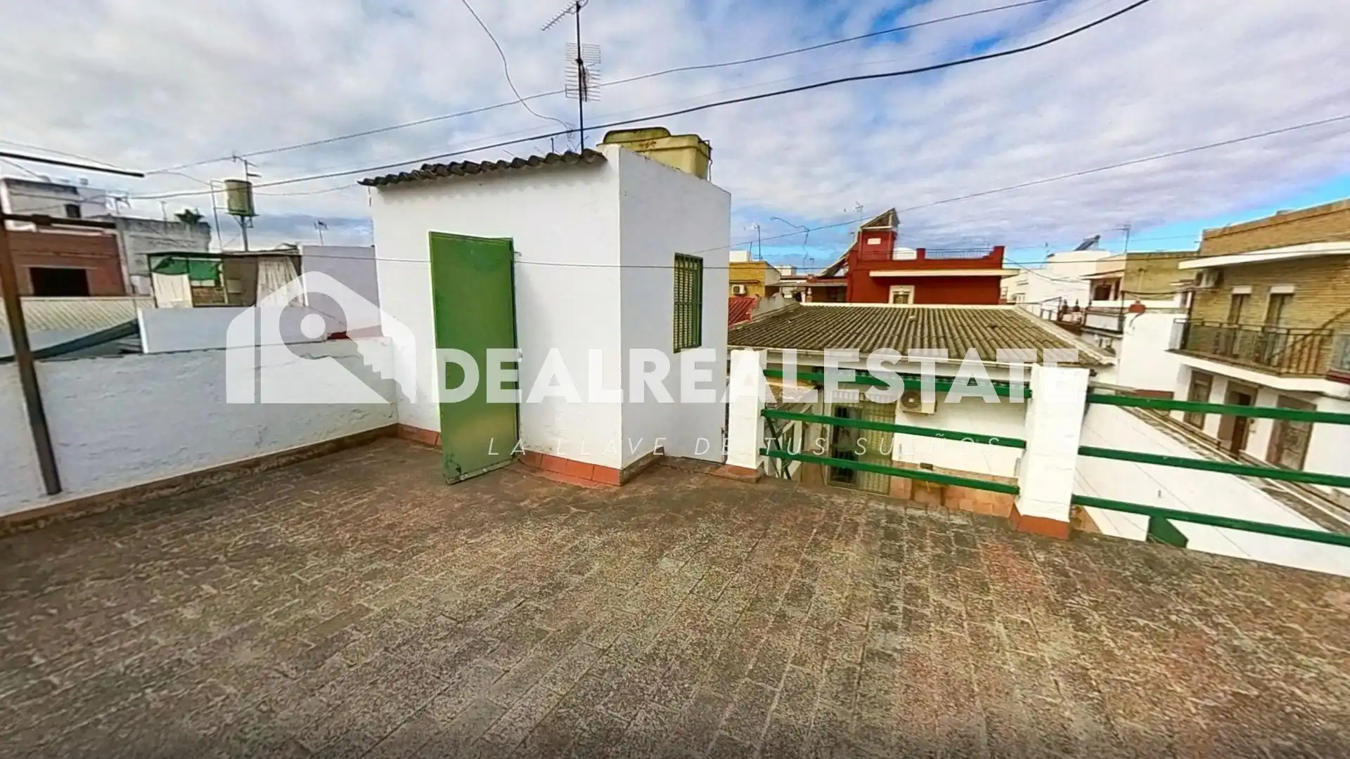 Exterior view of Houses for sale in Brenes  with Air Conditioner, Terrace and Storage room