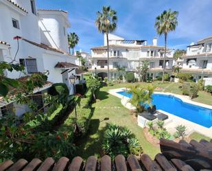 Garden of Flat for sale in Marbella  with Furnished, Oven and Washing machine
