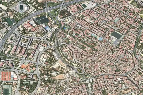 Vista exterior de Casa o xalet en venda en Barcelona