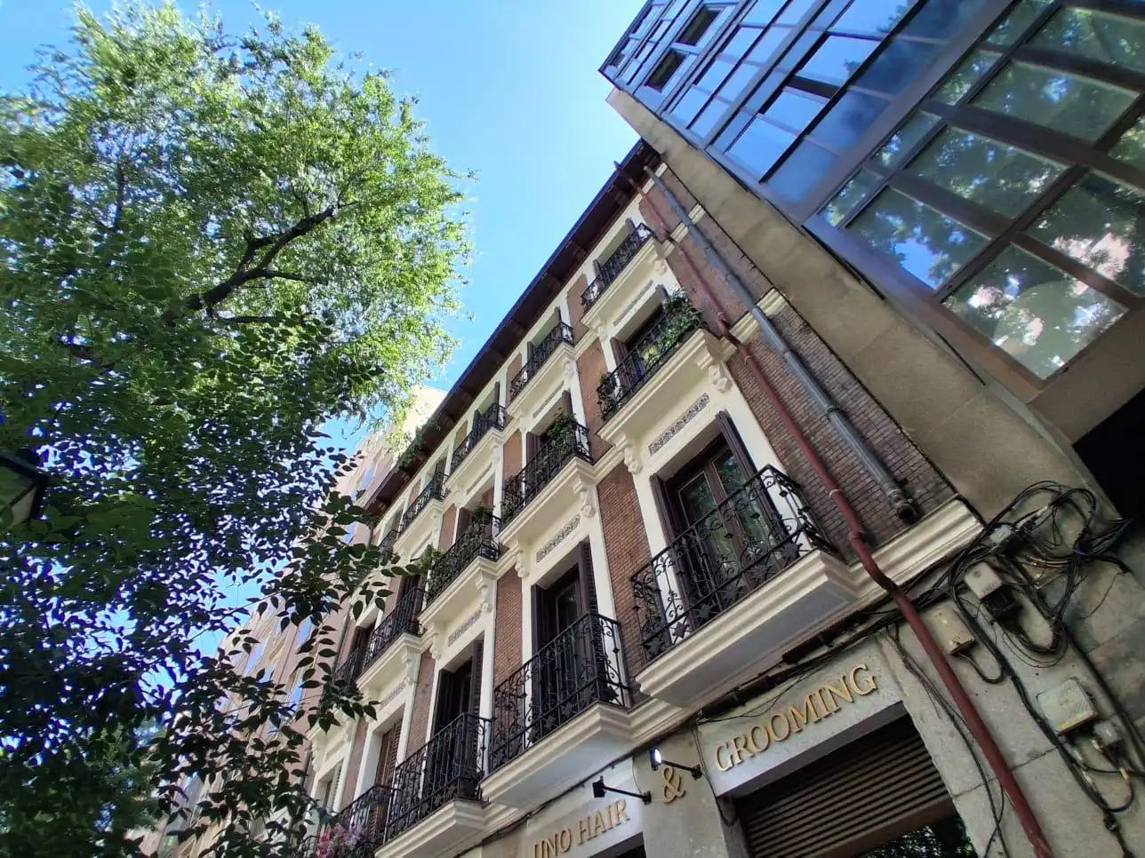 Vista exterior de Apartamento de alquiler en Madrid con Calefacción
