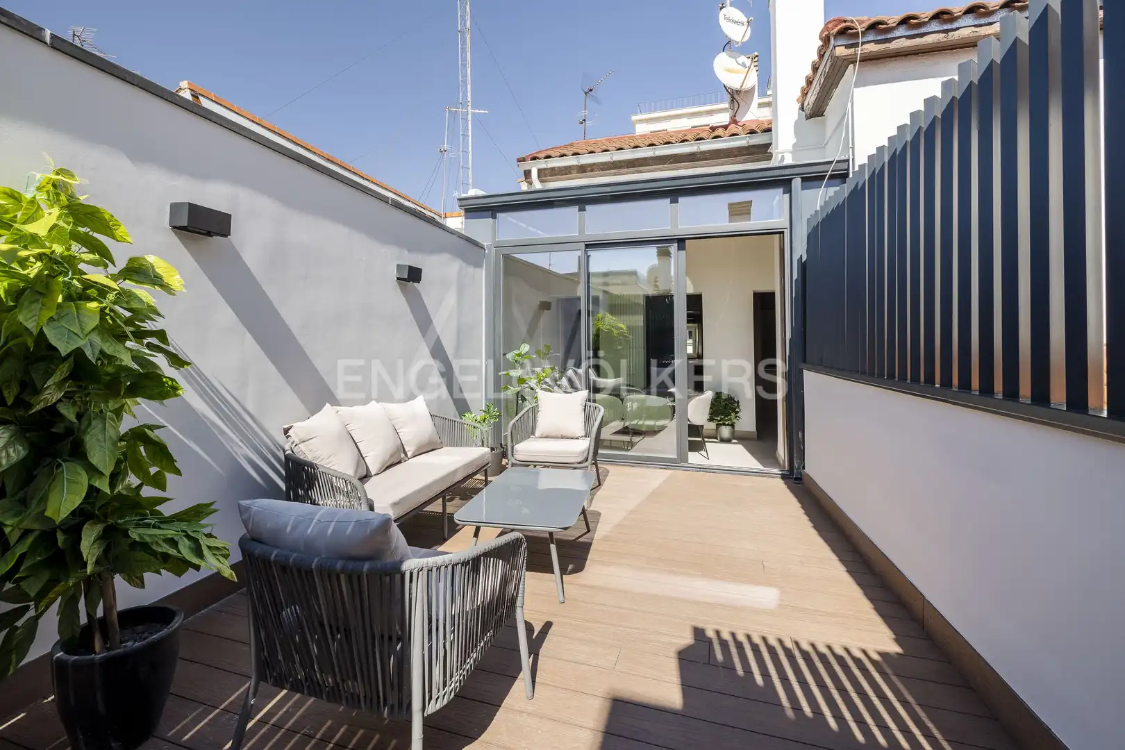 Terrasse von Wohnung zum Verkauf in Madrid mit Klimaanlage, Heizung und Terrasse
