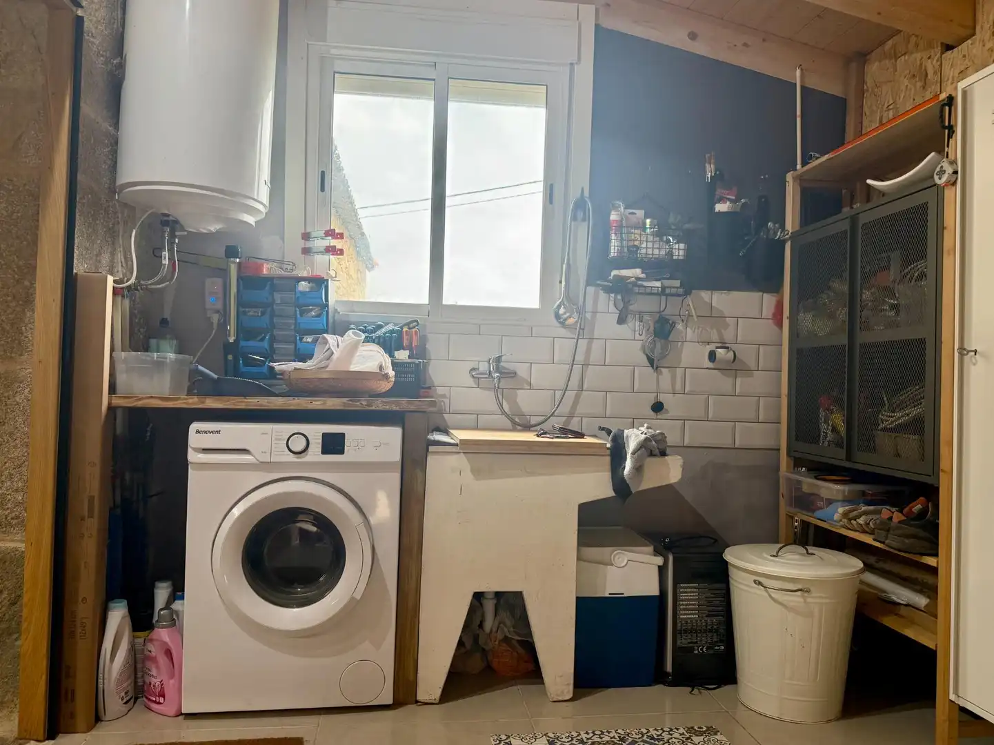 Cocina de Casa o chalet en venta en Sober con Jardín privado, Piscina y Amueblado
