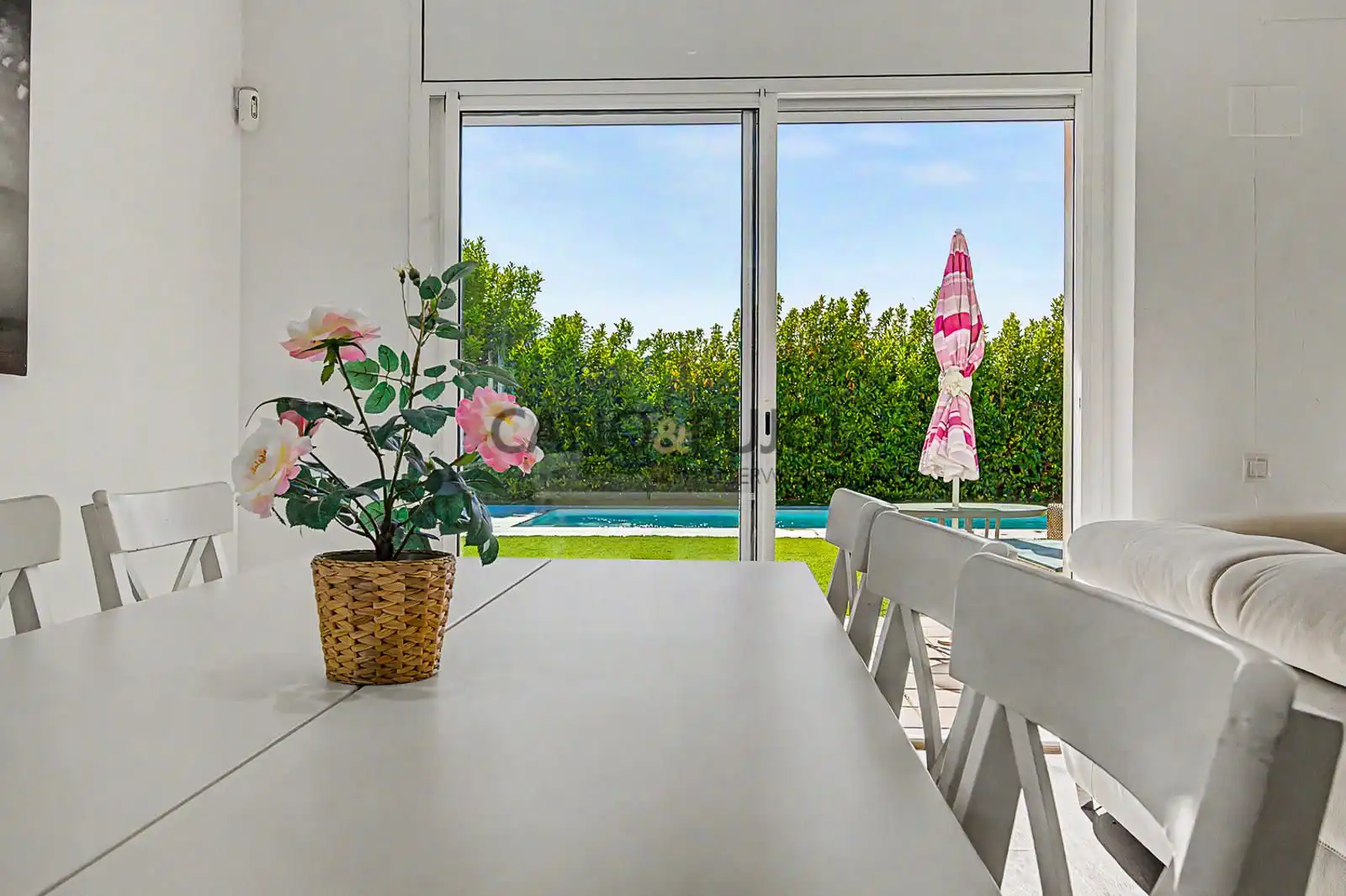 Jardín de Casa o chalet en venta en Bigues i Riells del Fai con Aire acondicionado, Calefacción y Terraza