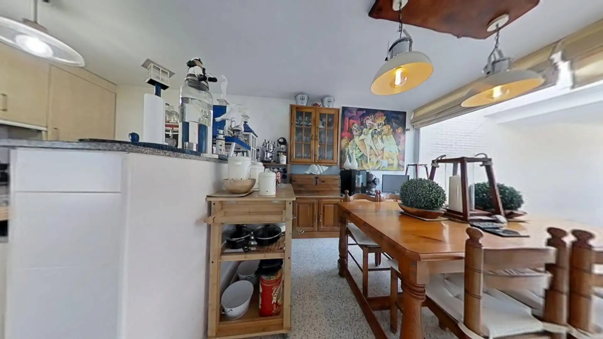 Cuina de Casa o xalet en venda en Alicante / Alacant amb Aire condicionat, Calefacció i Terrassa