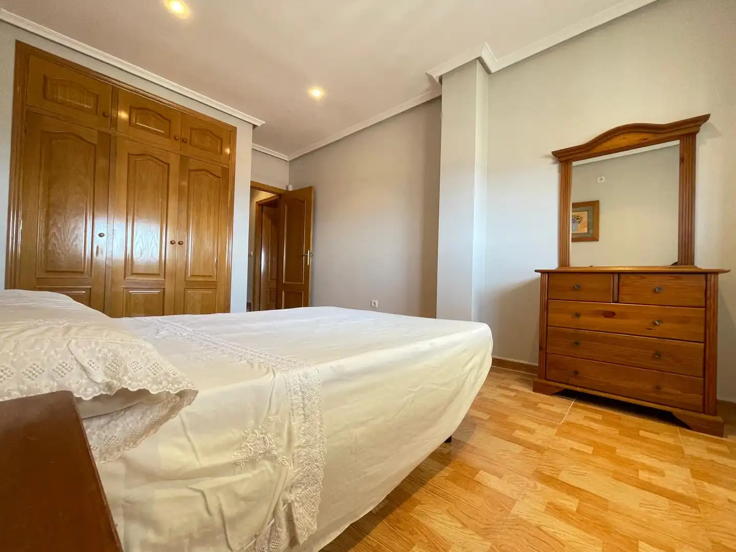 Schlafzimmer von Haus oder Chalet zum Verkauf in Mazarrón mit Klimaanlage, Heizung und Privatgarten