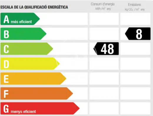Außenansicht von Wohnung zum Verkauf in Barcelona mit Klimaanlage, Heizung und Terrasse