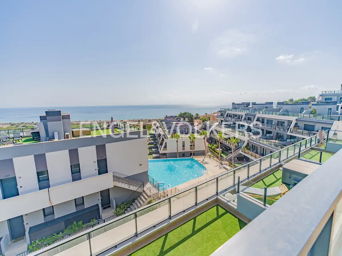 Terrace of Flat for sale in Gran Alacant
