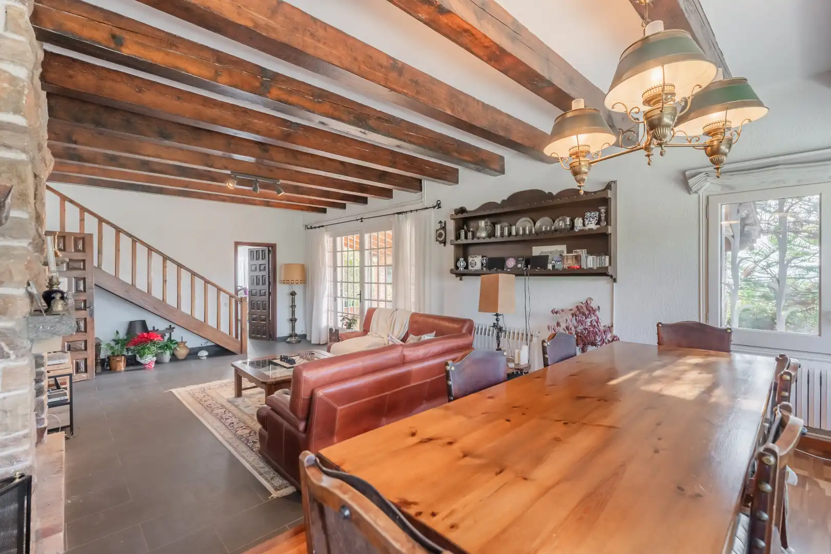 Living room of Houses for sale in La Garriga  with Air Conditioner, Heating and Private garden