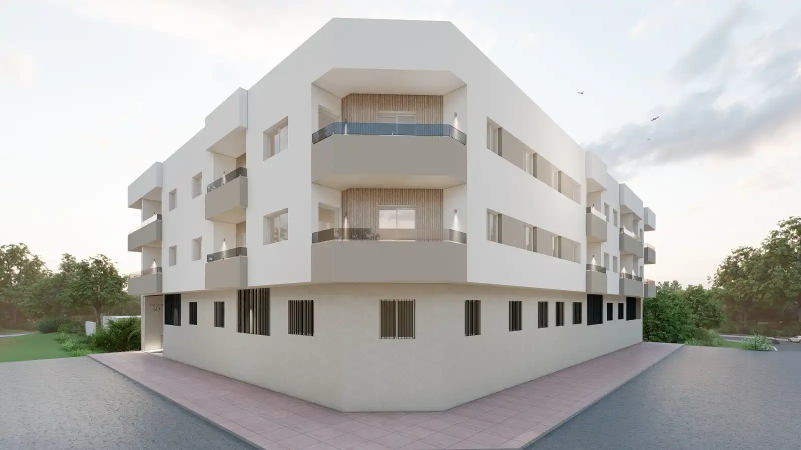 Vista exterior de Apartament en venda en San Isidro amb Aire condicionat, Terrassa i Piscina