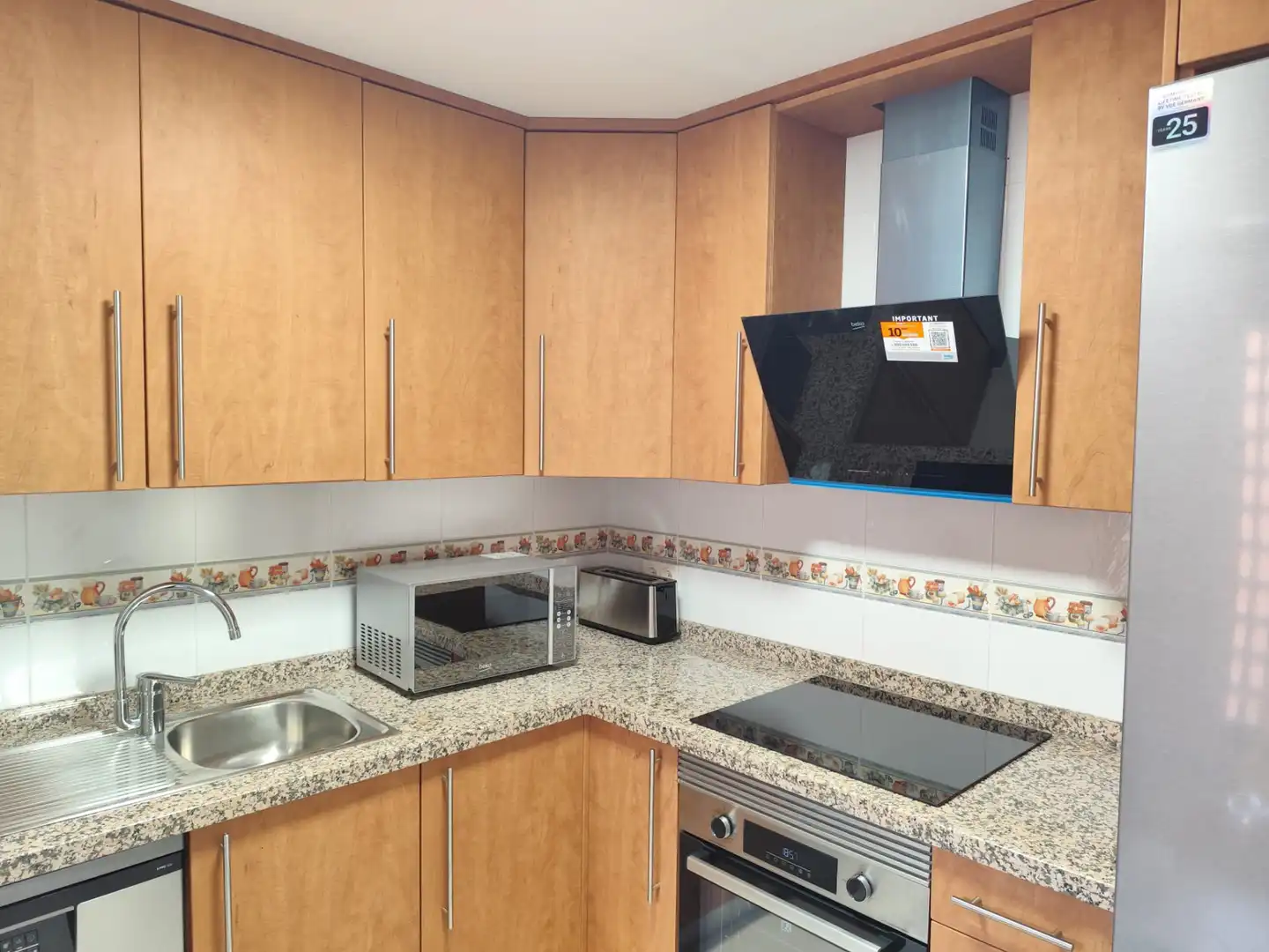 Cuina de Apartament en venda en Manilva amb Aire condicionat, Terrassa i Piscina
