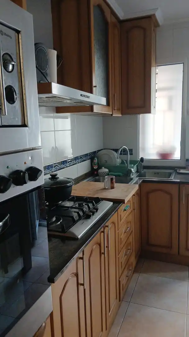 Cuina de Pis en venda en Tortosa amb Terrassa i Moblat