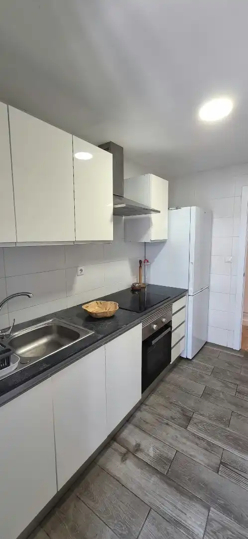 Kitchen of Flat for rent in Moncada  with Parquet flooring, Furnished and Oven