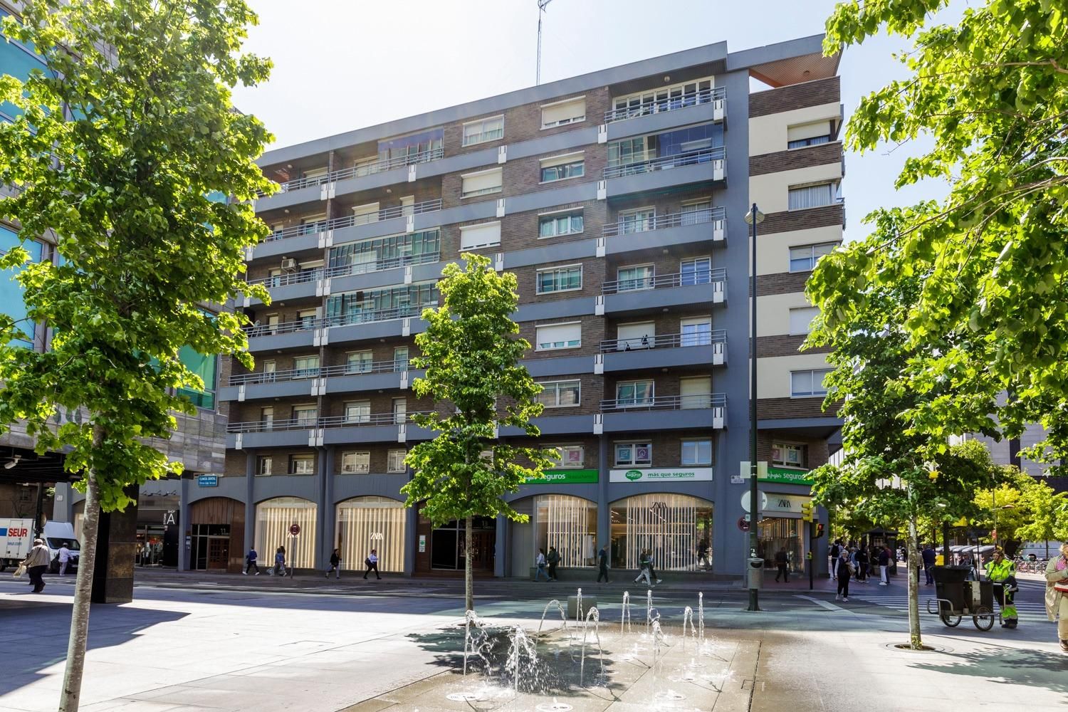 Exterior view of Flat for sale in  Zaragoza Capital  with Terrace