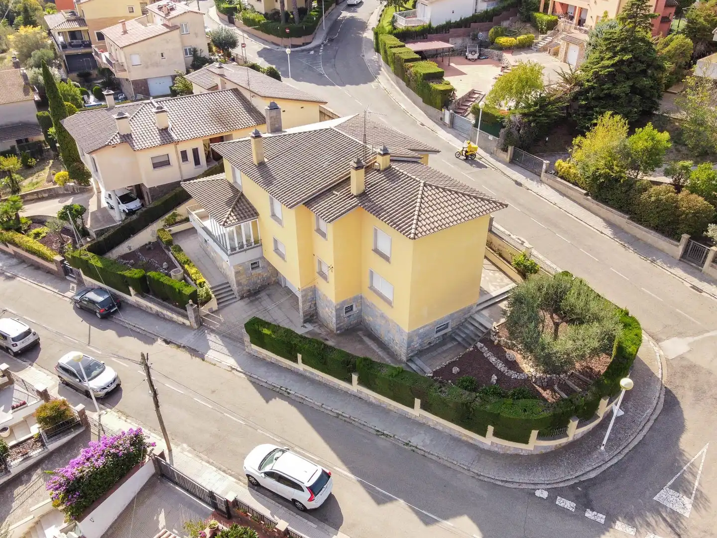 Vista exterior de Casa o chalet en venta en Figueres con Aire acondicionado, Jardín privado y Terraza